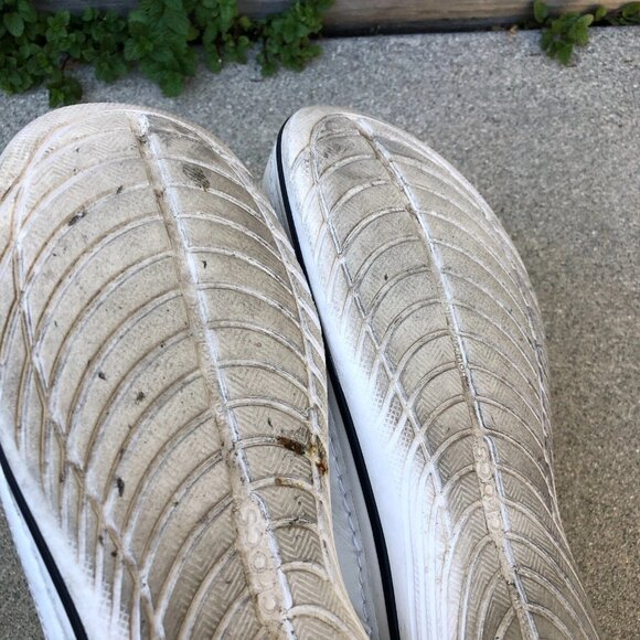 CROCS Crocband Casual Shoes Men's Size 11 White/Blue Sneakers 10935-126 - Picture 2 of 10